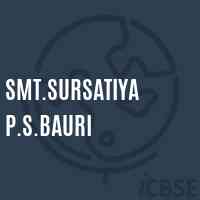 Smt.Sursatiya P.S.Bauri Primary School Logo