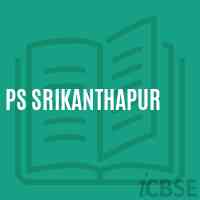 Ps Srikanthapur Primary School Logo