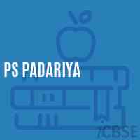 Ps Padariya Primary School Logo