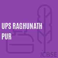 Ups Raghunath Pur Middle School Logo