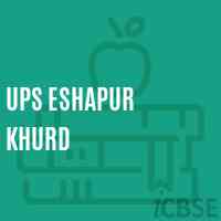 Ups Eshapur Khurd Middle School Logo