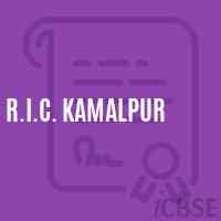 R.I.C. Kamalpur High School Logo