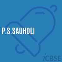 P.S.Sauholi Primary School Logo