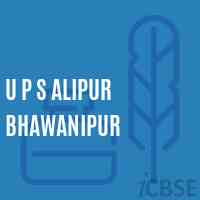 U P S Alipur Bhawanipur Middle School Logo