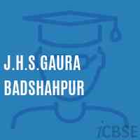 J.H.S.Gaura Badshahpur Middle School Logo
