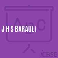 J H S Barauli Middle School Logo