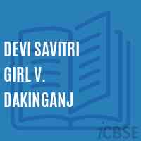 Devi Savitri Girl V. Dakinganj School Logo
