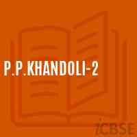 P.P.Khandoli-2 Primary School Logo