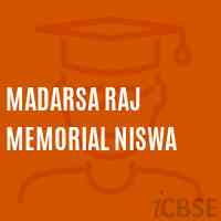 Madarsa Raj Memorial Niswa Middle School Logo