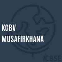 Kgbv Musafirkhana Middle School Logo