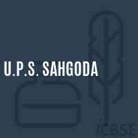 U.P.S. Sahgoda Middle School Logo