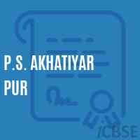 P.S. Akhatiyar Pur Primary School Logo