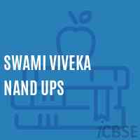 Swami Viveka Nand Ups Middle School Logo