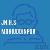 Jn.H.S Mohiuddinpur Middle School Logo