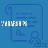 V Adarsh Ps Primary School Logo