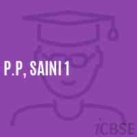 P.P, Saini 1 Primary School Logo