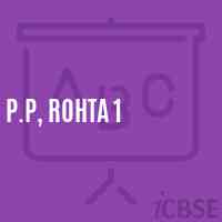 P.P, Rohta 1 Primary School Logo