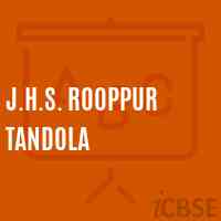 J.H.S. Rooppur Tandola Middle School Logo