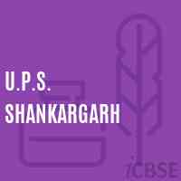 U.P.S. Shankargarh Middle School Logo