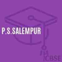 P.S.Salempur Primary School Logo