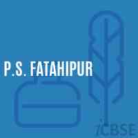 P.S. Fatahipur Primary School Logo
