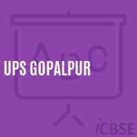 Ups Gopalpur Middle School Logo