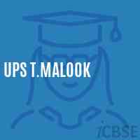 Ups T.Malook Middle School Logo