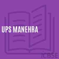 Ups Manehra Middle School Logo