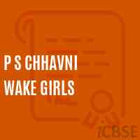 P S Chhavni Wake Girls Primary School Logo