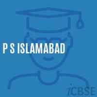 P S Islamabad Primary School Logo