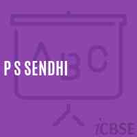 P S Sendhi Primary School Logo