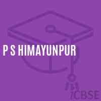P S Himayunpur Primary School Logo