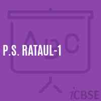 P.S. Rataul-1 Primary School Logo