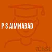 P S Aimnabad Primary School Logo