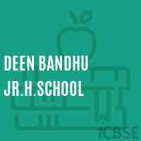 Deen Bandhu Jr.H.School Logo
