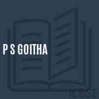 P S Goitha Primary School Logo