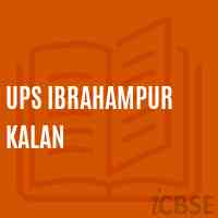 Ups Ibrahampur Kalan Middle School Logo