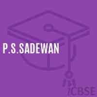 P.S.Sadewan Primary School Logo