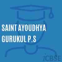 Saint Ayoudhya Gurukul P.S Middle School Logo