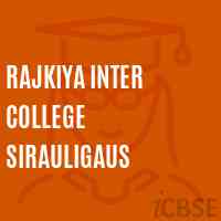 Rajkiya Inter College Sirauligaus High School Logo