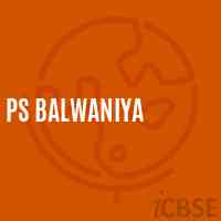 Ps Balwaniya Primary School Logo