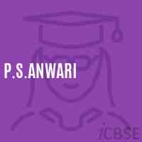 P.S.Anwari Primary School Logo