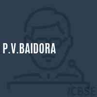 P.V.Baidora Primary School Logo