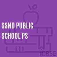 Ssnd Public School Ps Logo