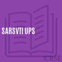 Sarsvti Ups Middle School Logo