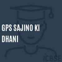 Gps Sajino Ki Dhani Primary School Logo