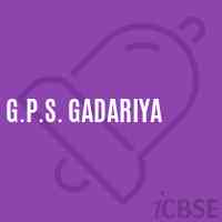 G.P.S. Gadariya Primary School Logo