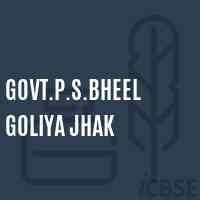 Govt.P.S.Bheel Goliya Jhak Primary School Logo