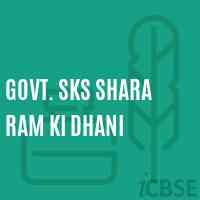 Govt. Sks Shara Ram Ki Dhani Primary School Logo