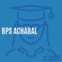 Bps Achabal Primary School Logo